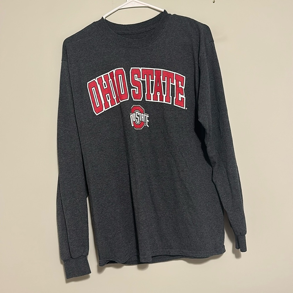 OHIO STATE Long Sleeve Shirt. Size: Medium. Excellent Condition